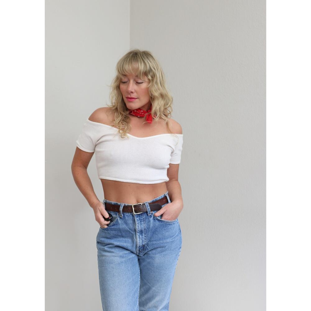 1980's Vintage Levi's 517 Boot Cut Orange Tag Jeans Women's SM MD 32" 33" Waist - Picture 4 of 10